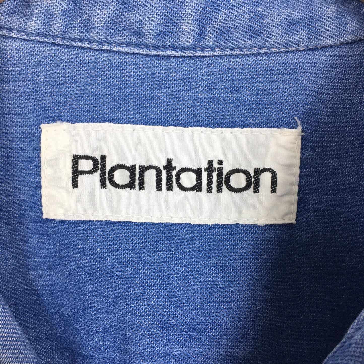 Issey Miyake Plantation Denim Shirt Medium