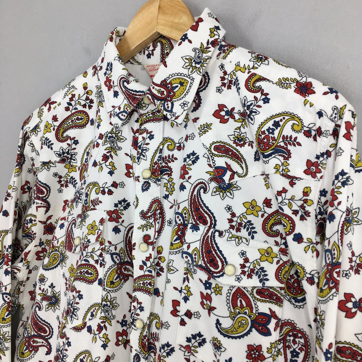 Paisley Floral Shirt Casual Medium