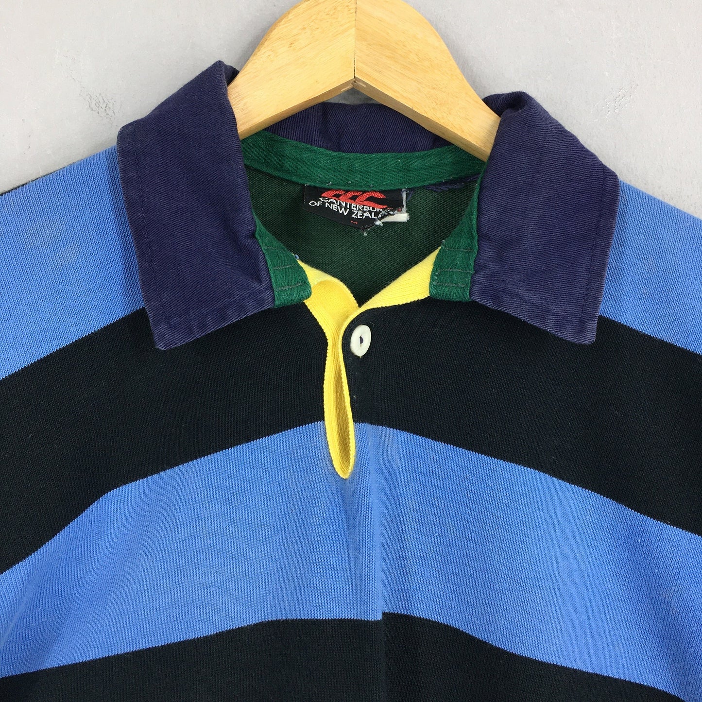 Canterbury Of New Zealand Multicolor Stripes Rugby Shirt Medium