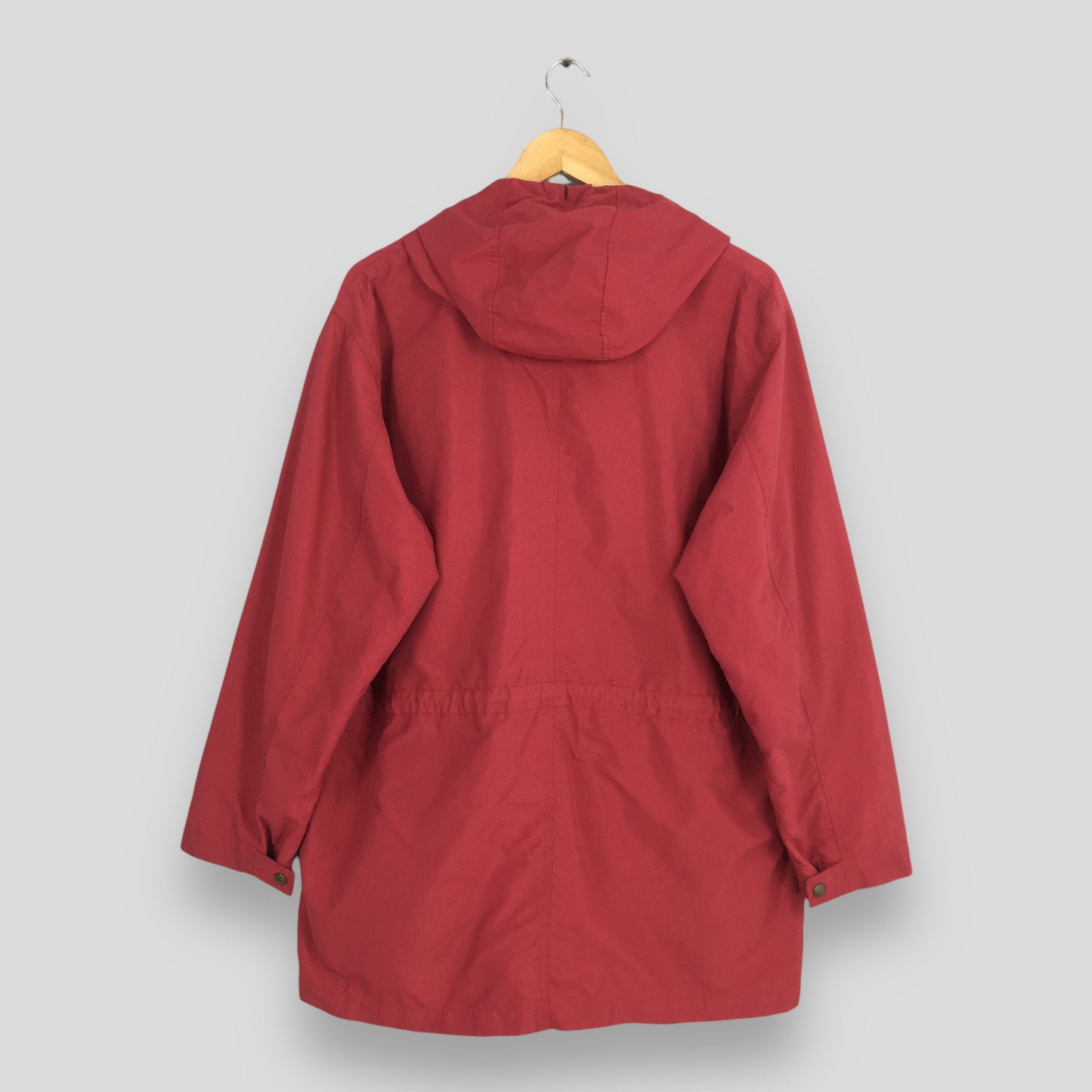 LL Bean Red Hoodie Jacket XLarge