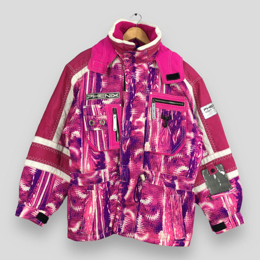 Phenix Pink Ski Wear Hoodie Jacket Medium