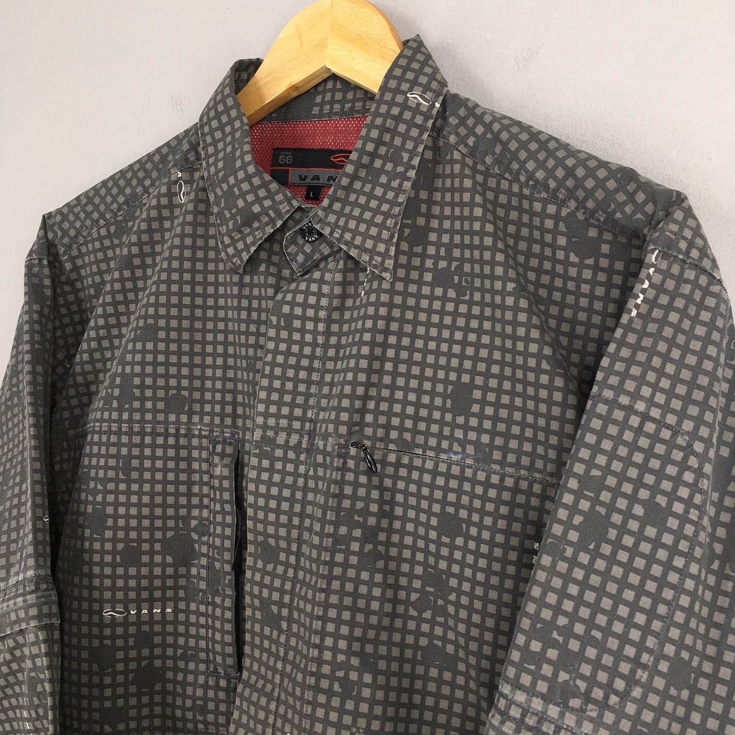 Vans Usa Plaid Shirt Large