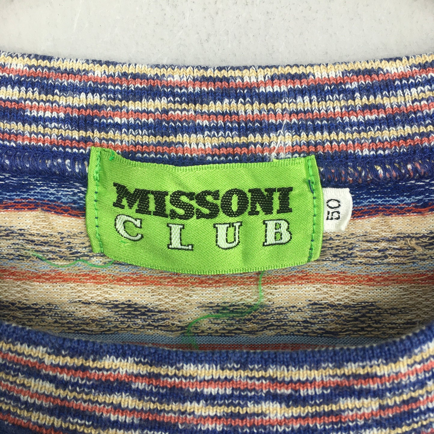 Missoni Sport Striped Tribal Tshirt Large