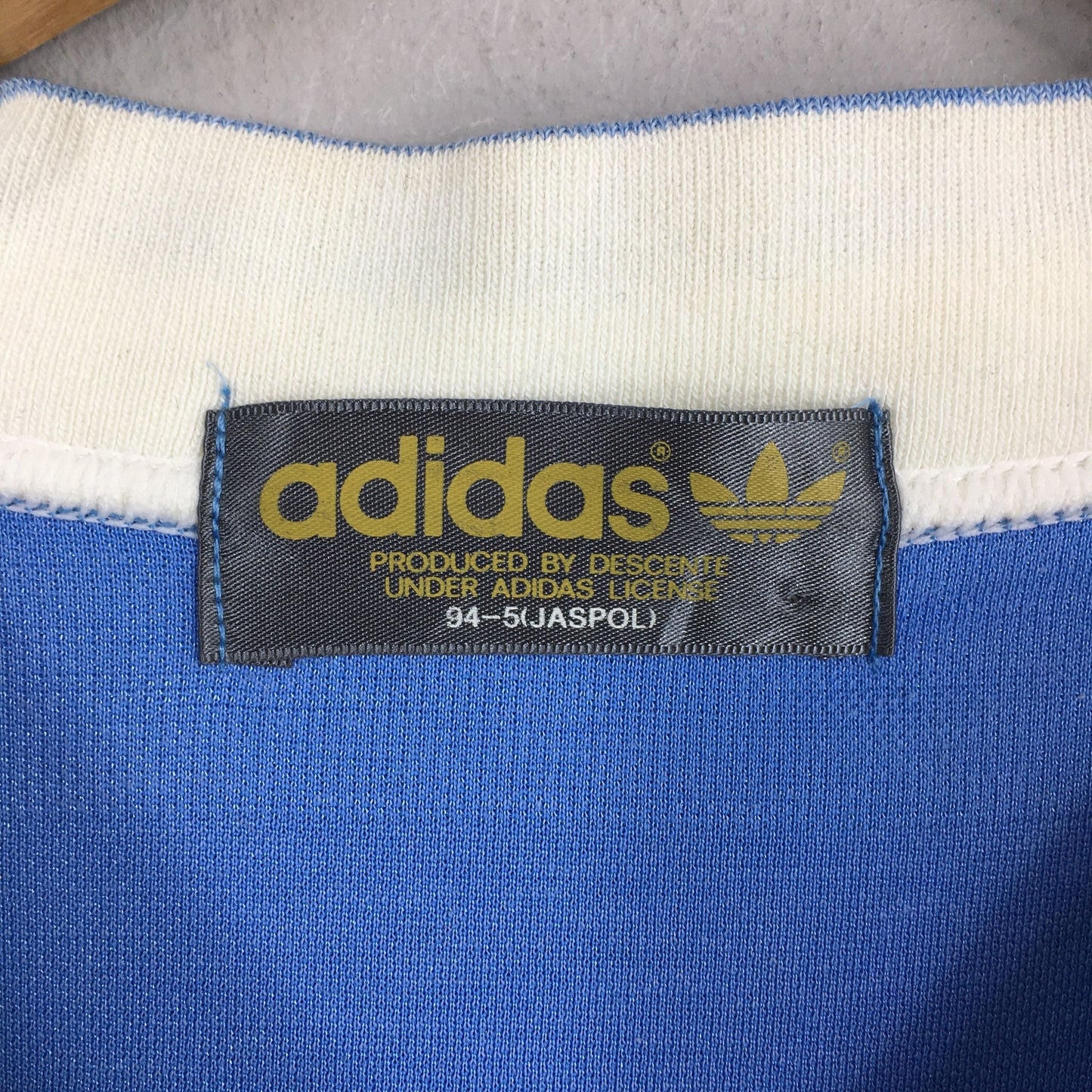 Adidas Trefoil Blue Jersey Small