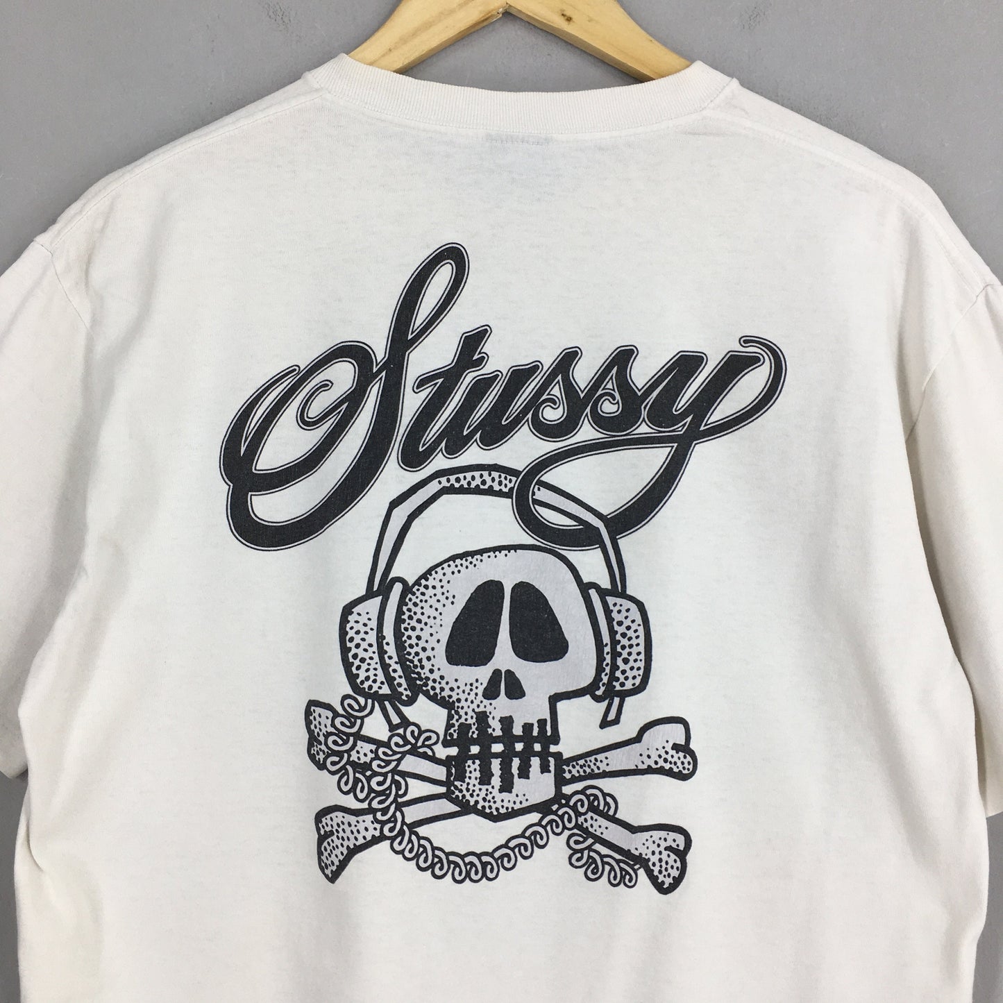 Stussy Usa Skater White T shirt Medium