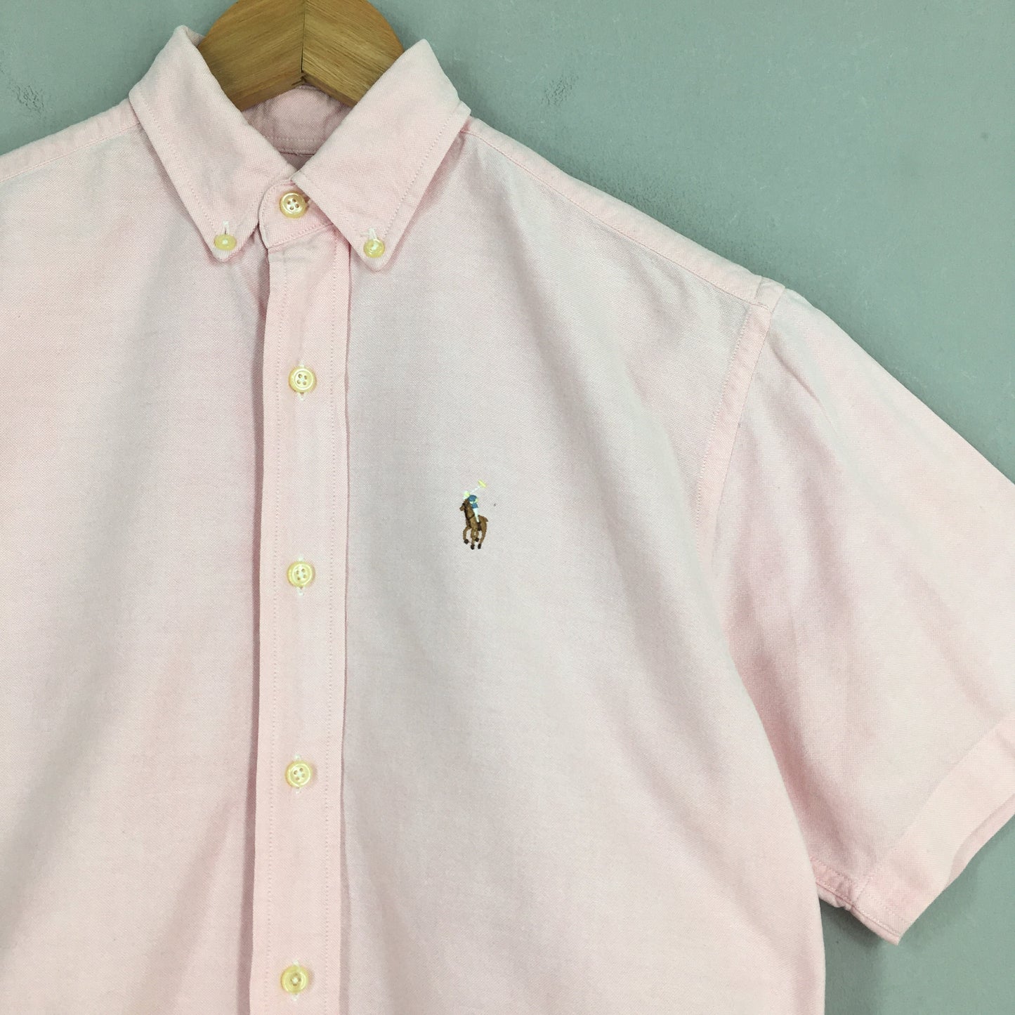 Polo Ralph Lauren Pink Oxfords Shirt Large