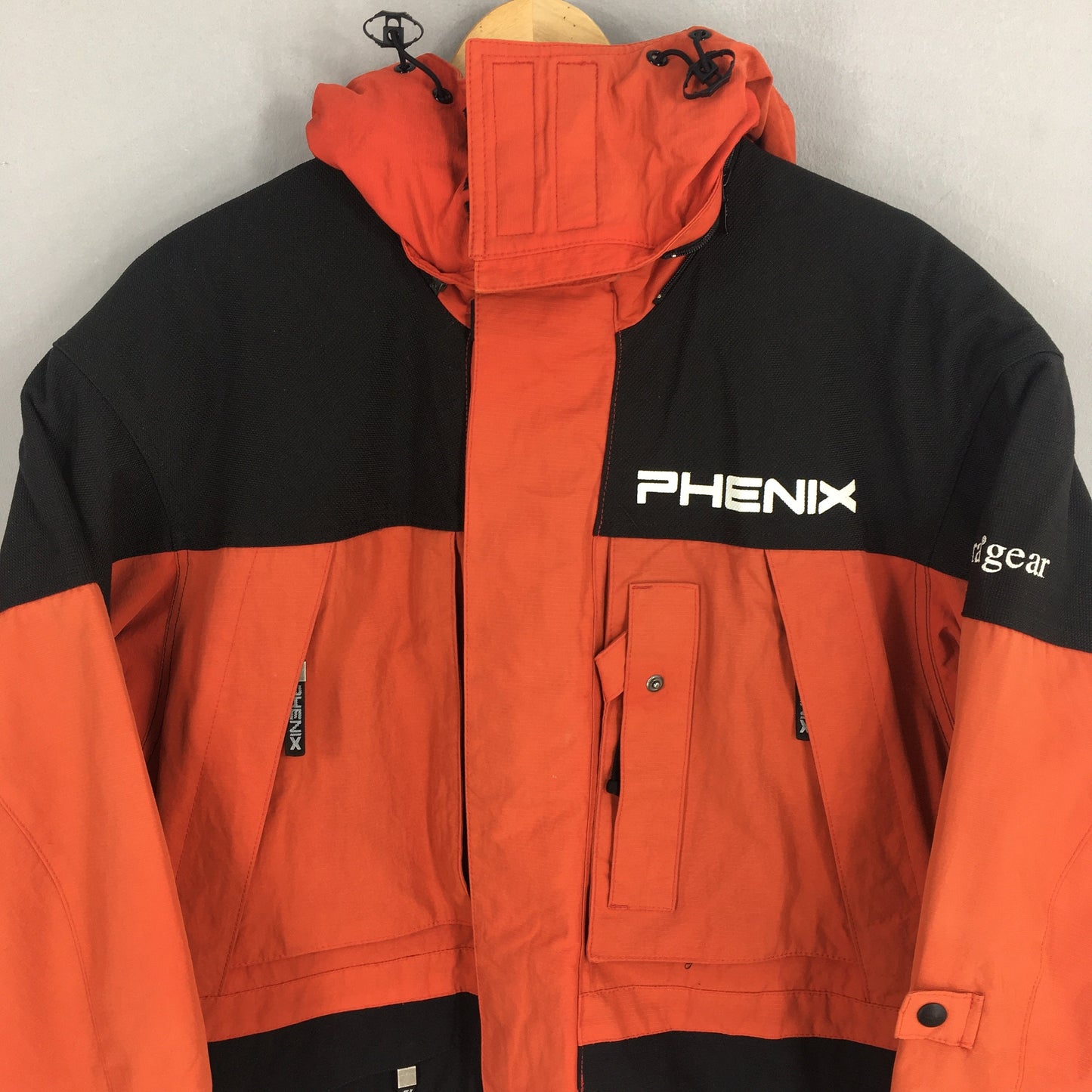 Phenix Red Black Ski Wear Jacket Large