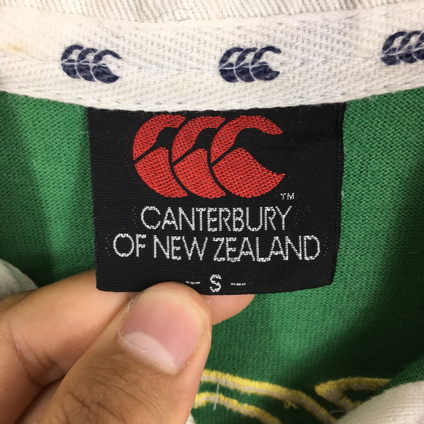 Canterbury New Zealand Steinlager Multicolor Rugby Shirt Small