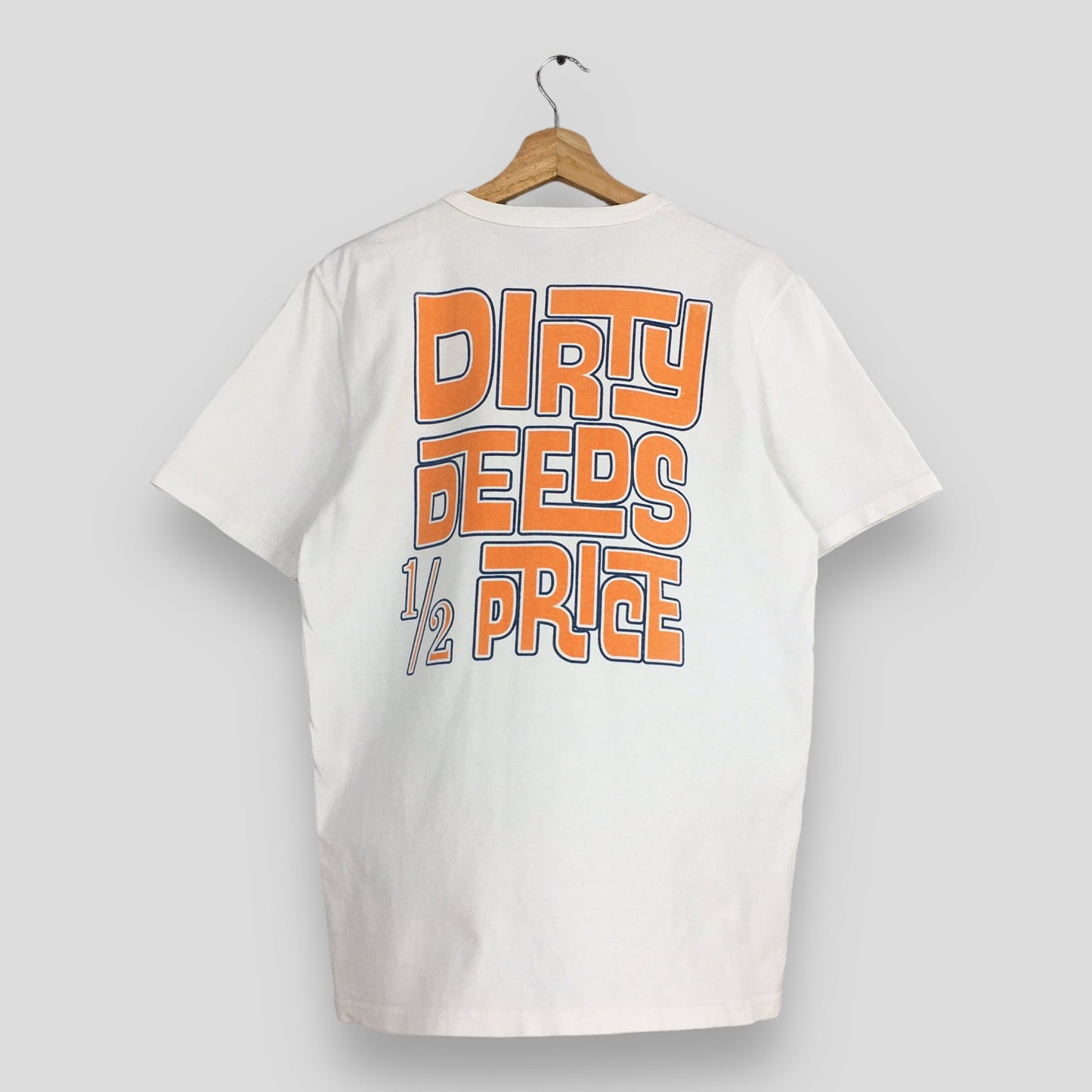 Buco Real Mccoy's Japan Detroit White T shirt Large