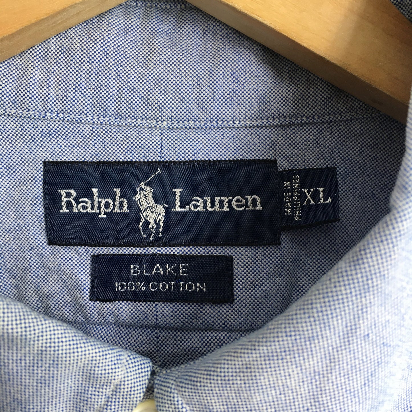 Ralph Lauren Blue Casual Shirt XLarge