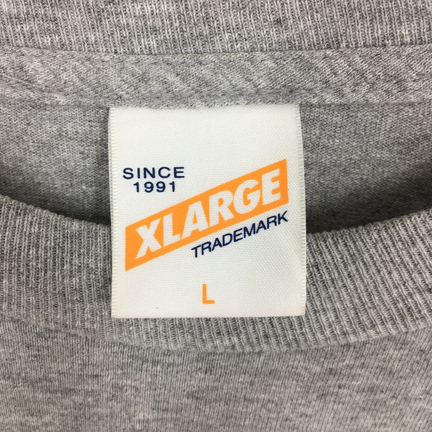 Vintage XLarge Trademark Heavyweight Japan Gray T shirt Large