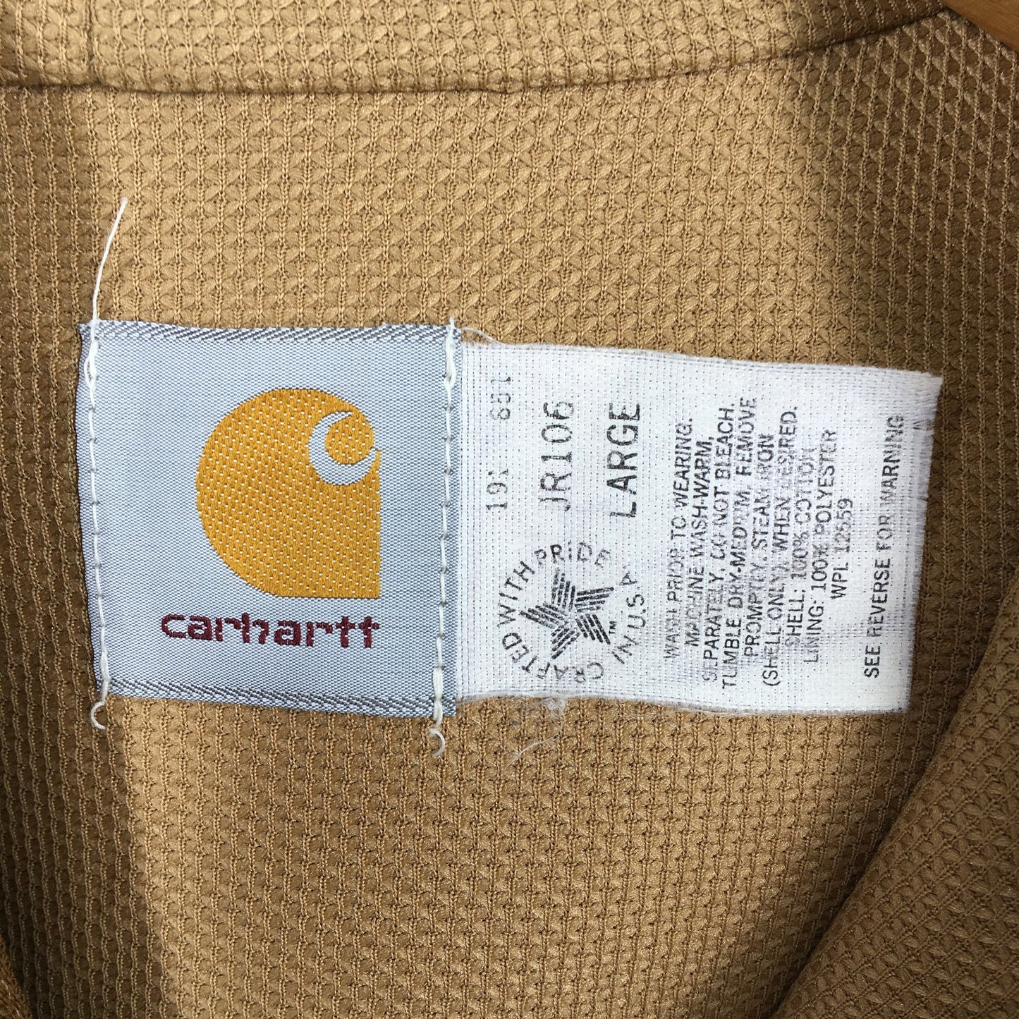 Carhartt Hoodie Jacket Mens Large