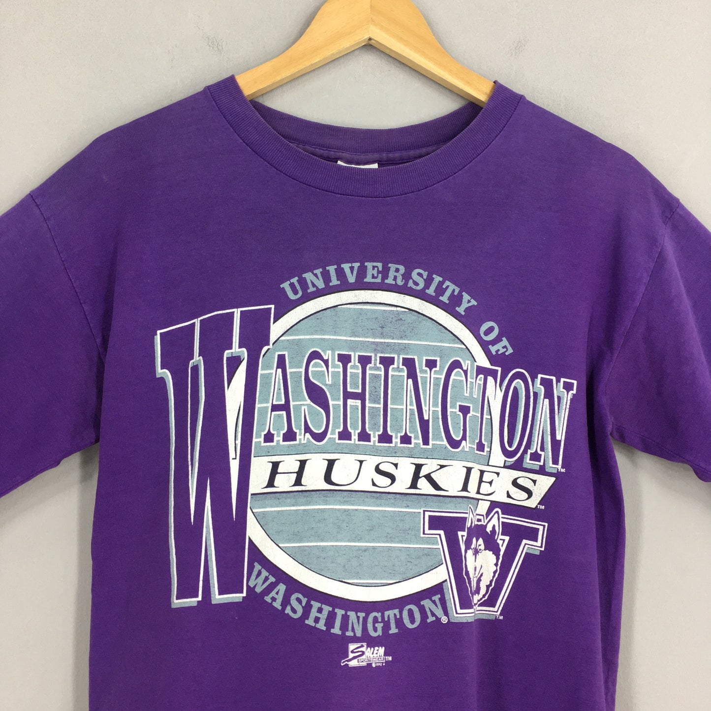 Washington Huskies Ncaa Purple T shirt Medium