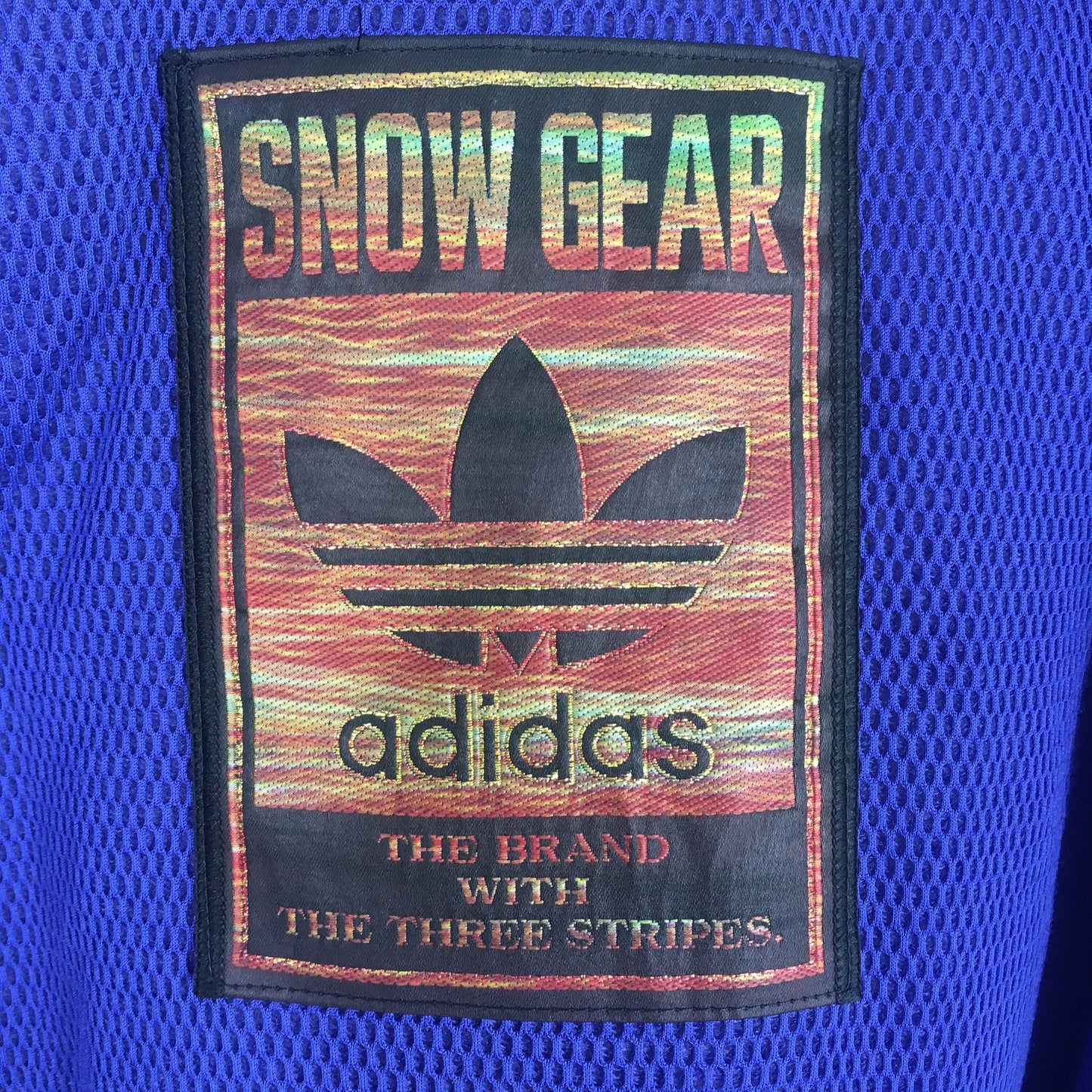 Adidas Trefoil Logo Snow Gear Hoodie Jacket Large