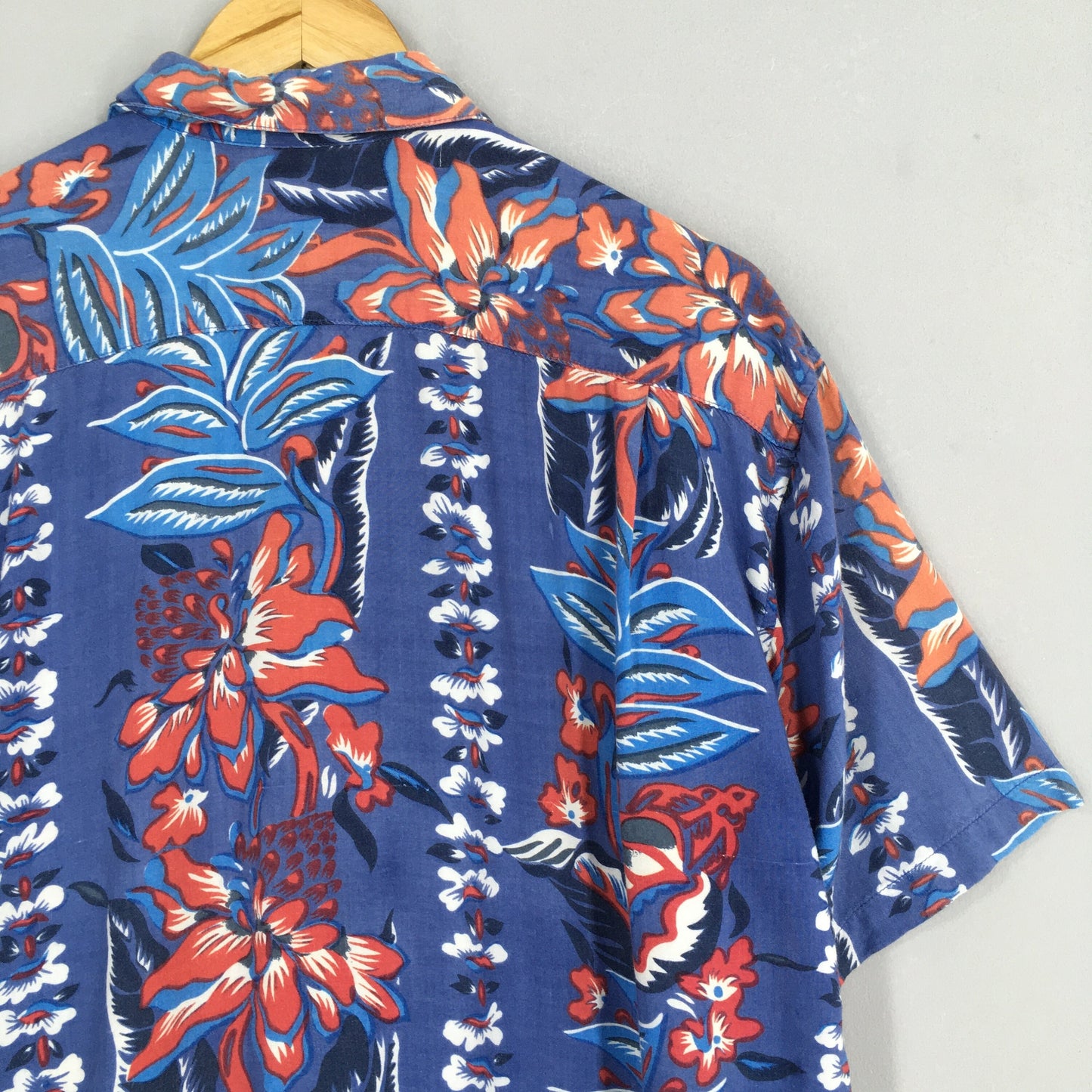 Living Island Hibiscus Flower Tropical Hawaii Shirt Large