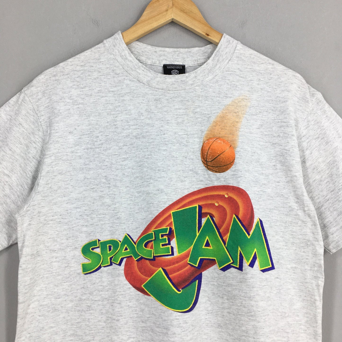 Space Jam Bugs Bunny Gray T shirt Medium