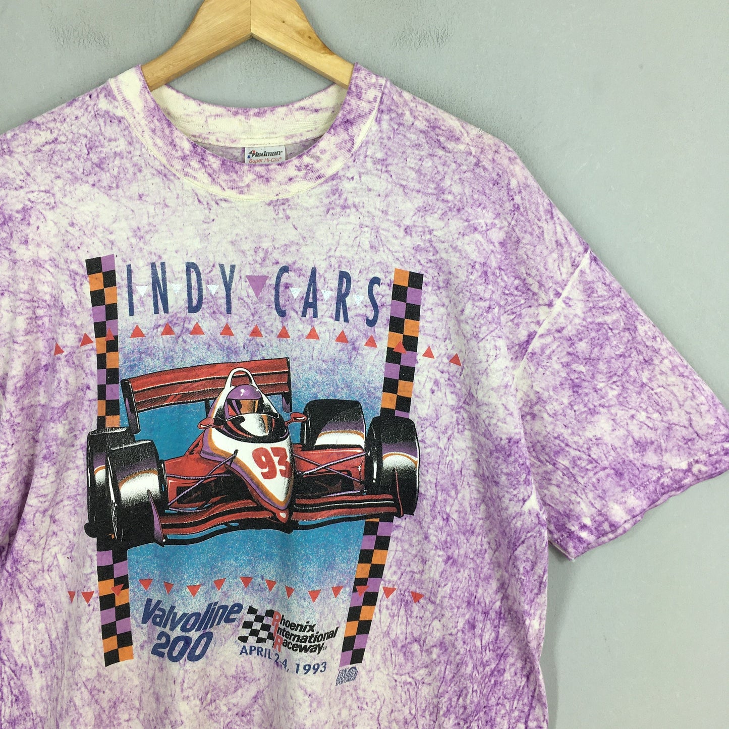 Indy Cars Valvoline 200 Grand Prix 1993 Tshirt XLarge