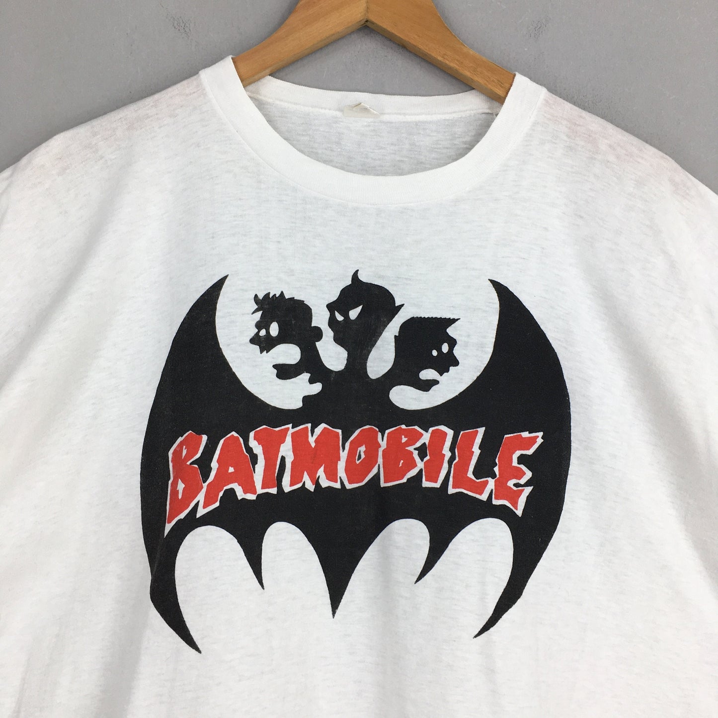 Batmobile Punk Cropped T shirt XLarge