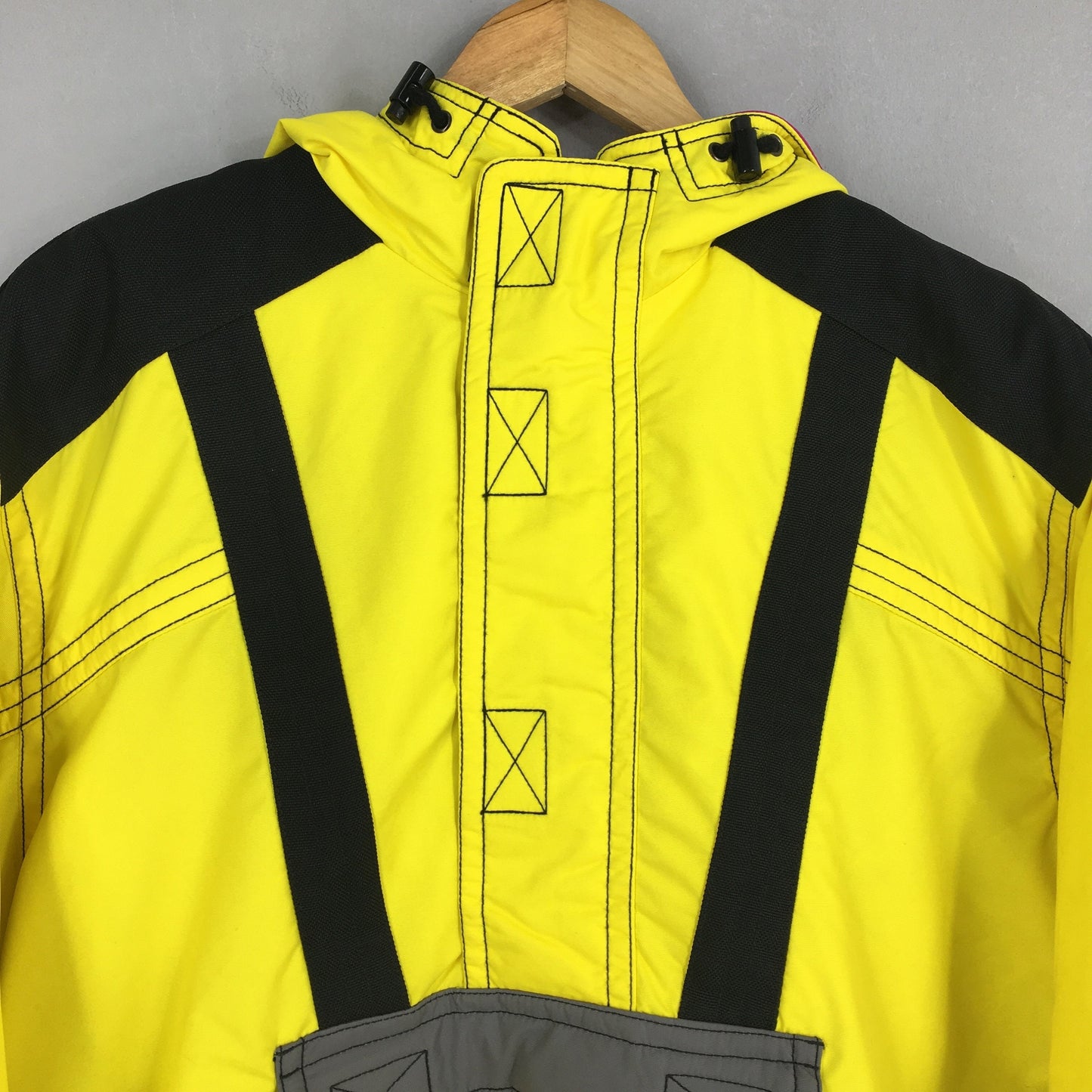 Volpha Colorblock Ski Wear Hoodie Jacket Medium