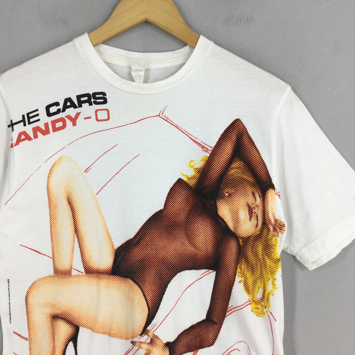 The Cars Dandy-O White T shirt Medium