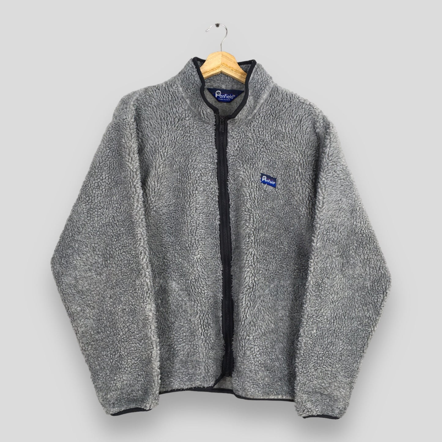 Penfield Polartec Gray Fleece Jacket Medium