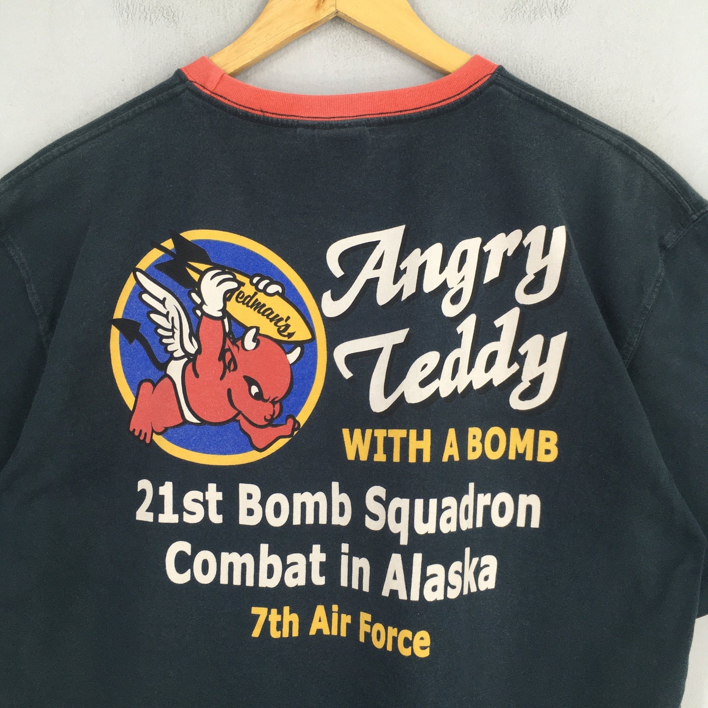 Ted Company Tedman's 7th Air Force Academy Angry Teddy