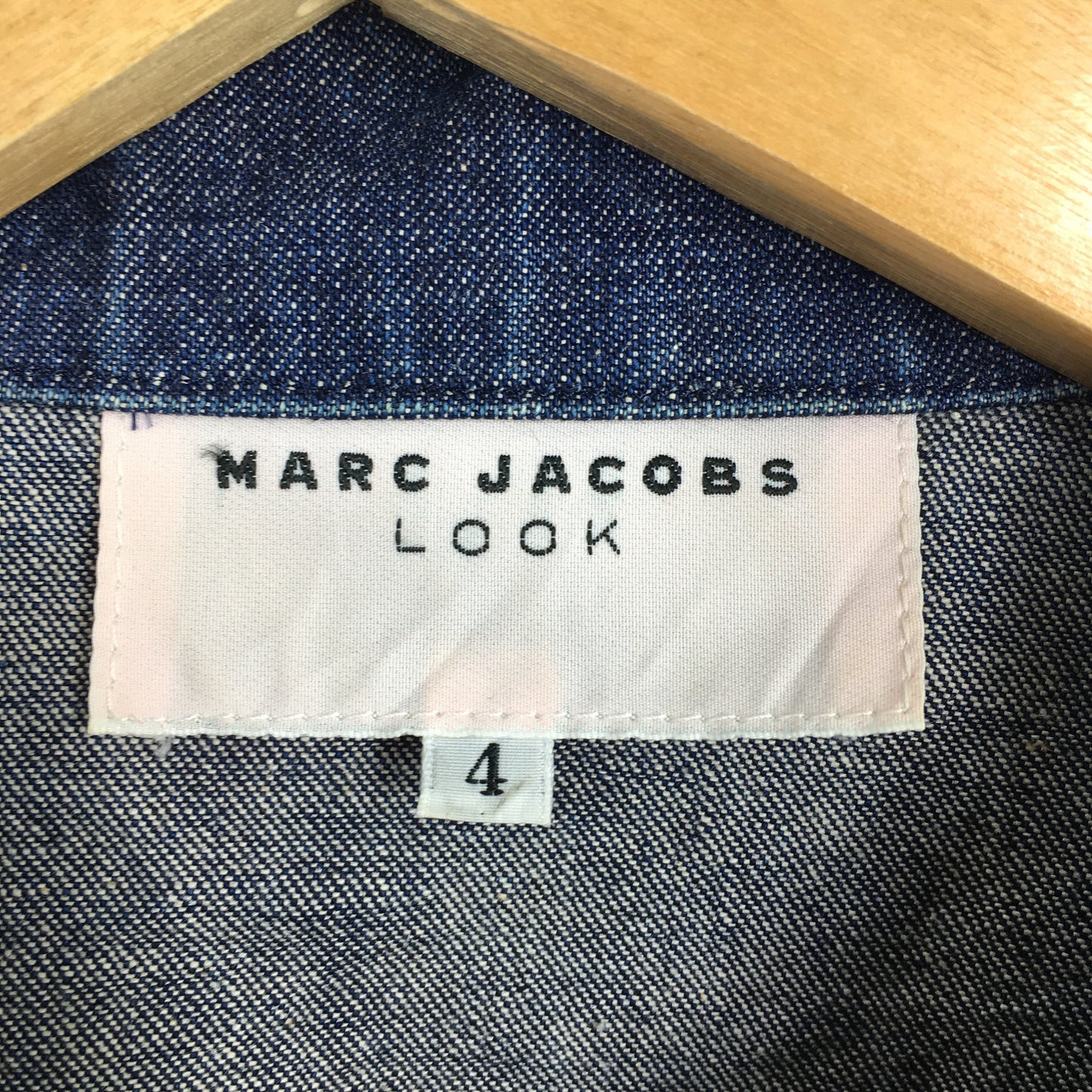 Marc Jacobs Blue Denim Women Shirt XSmall