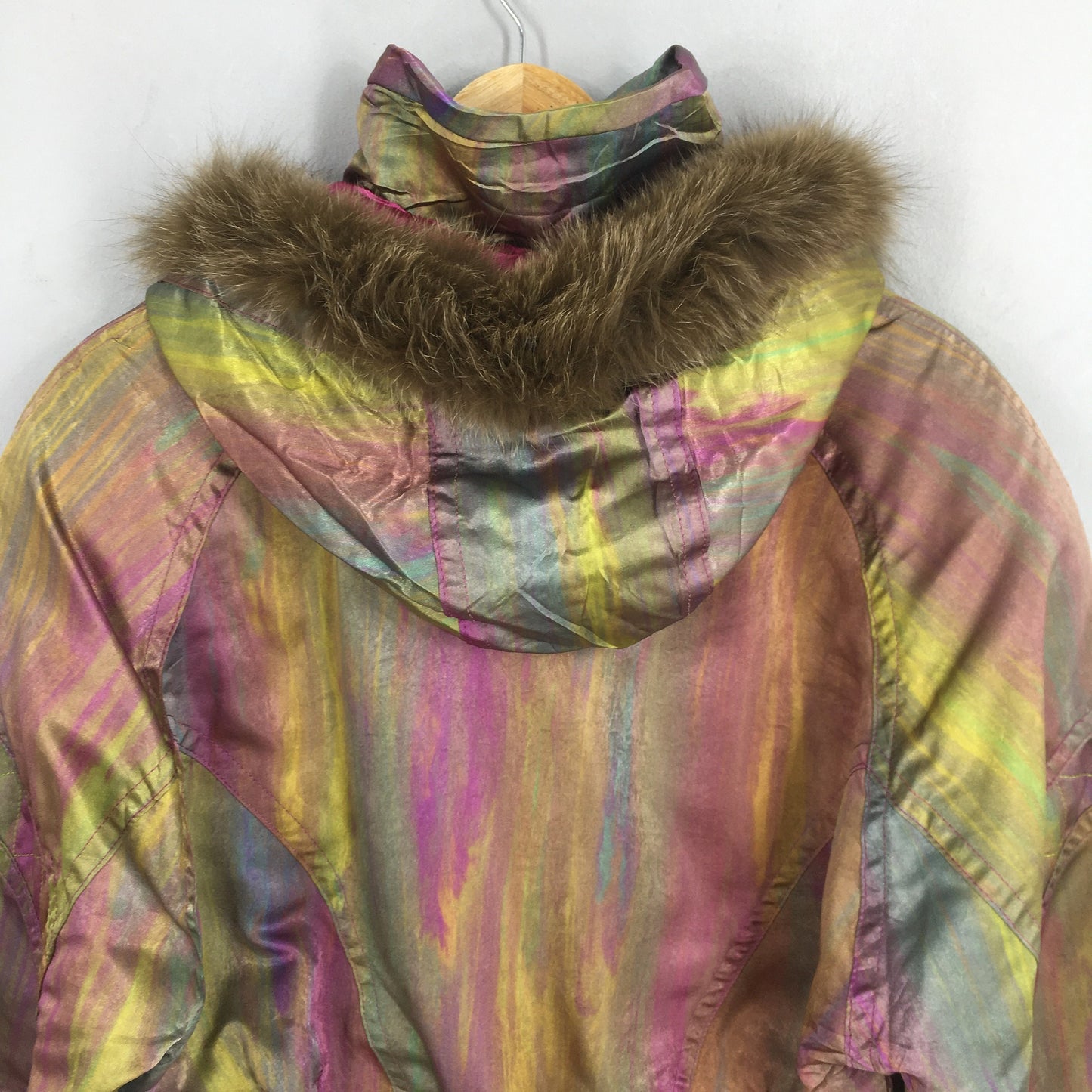 Evanova Multicolor Retro Ski Jacket Small