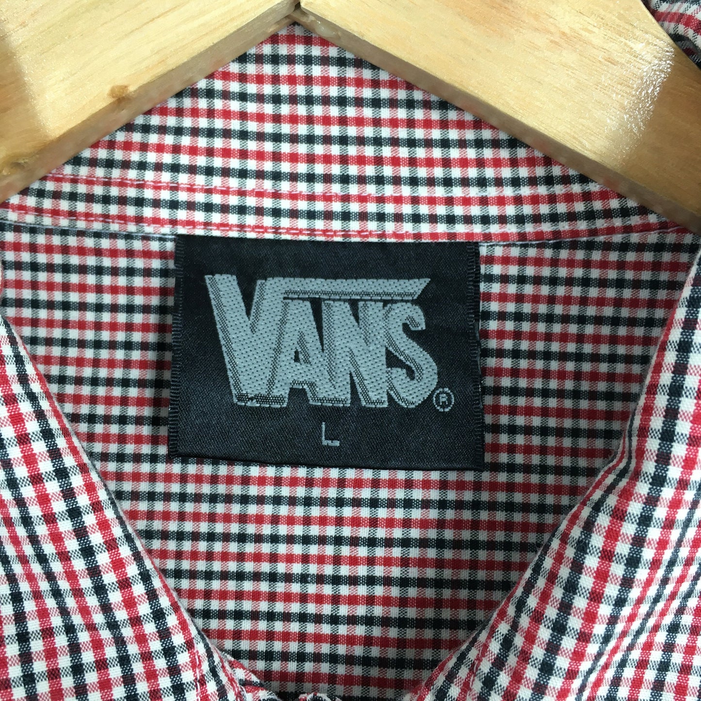 Vans Plaid Checkered Flannel Shirt Large