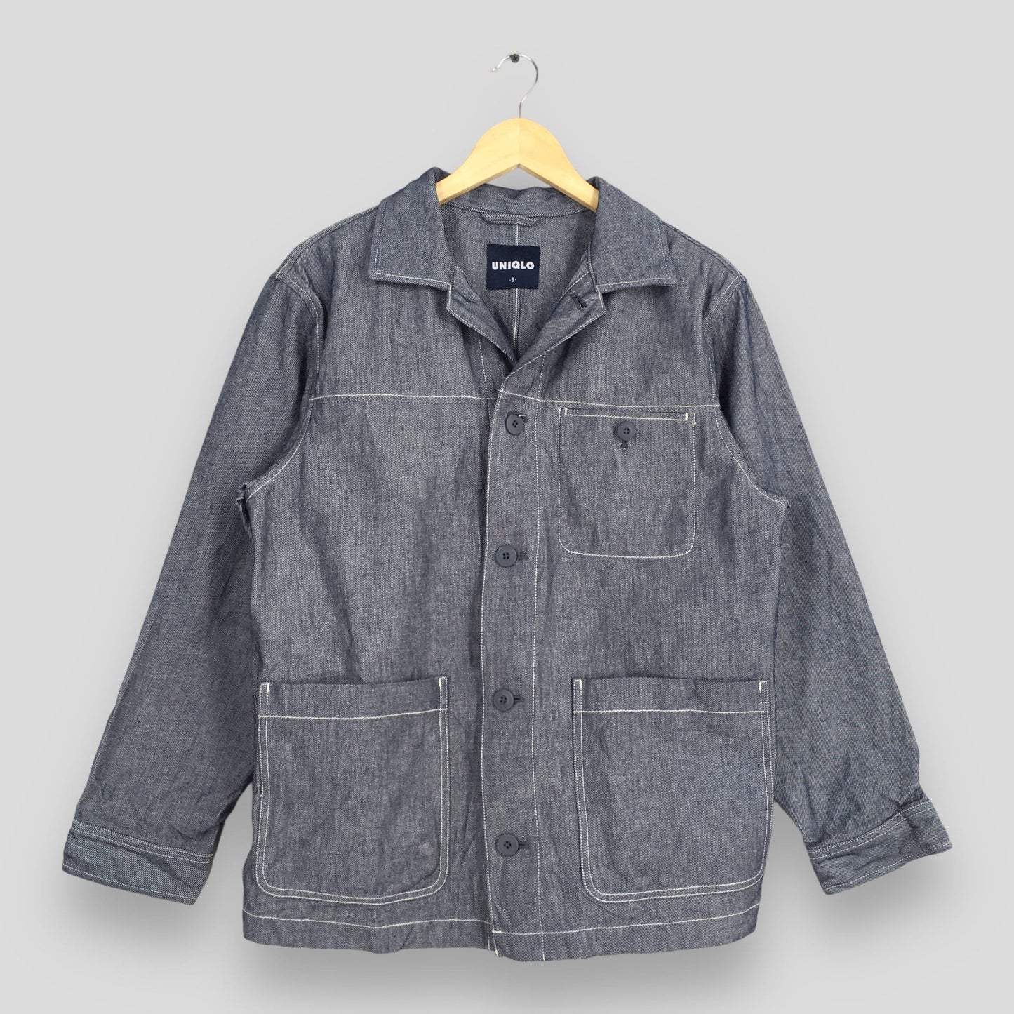 Workers Blue Chore Denim Jacket Small