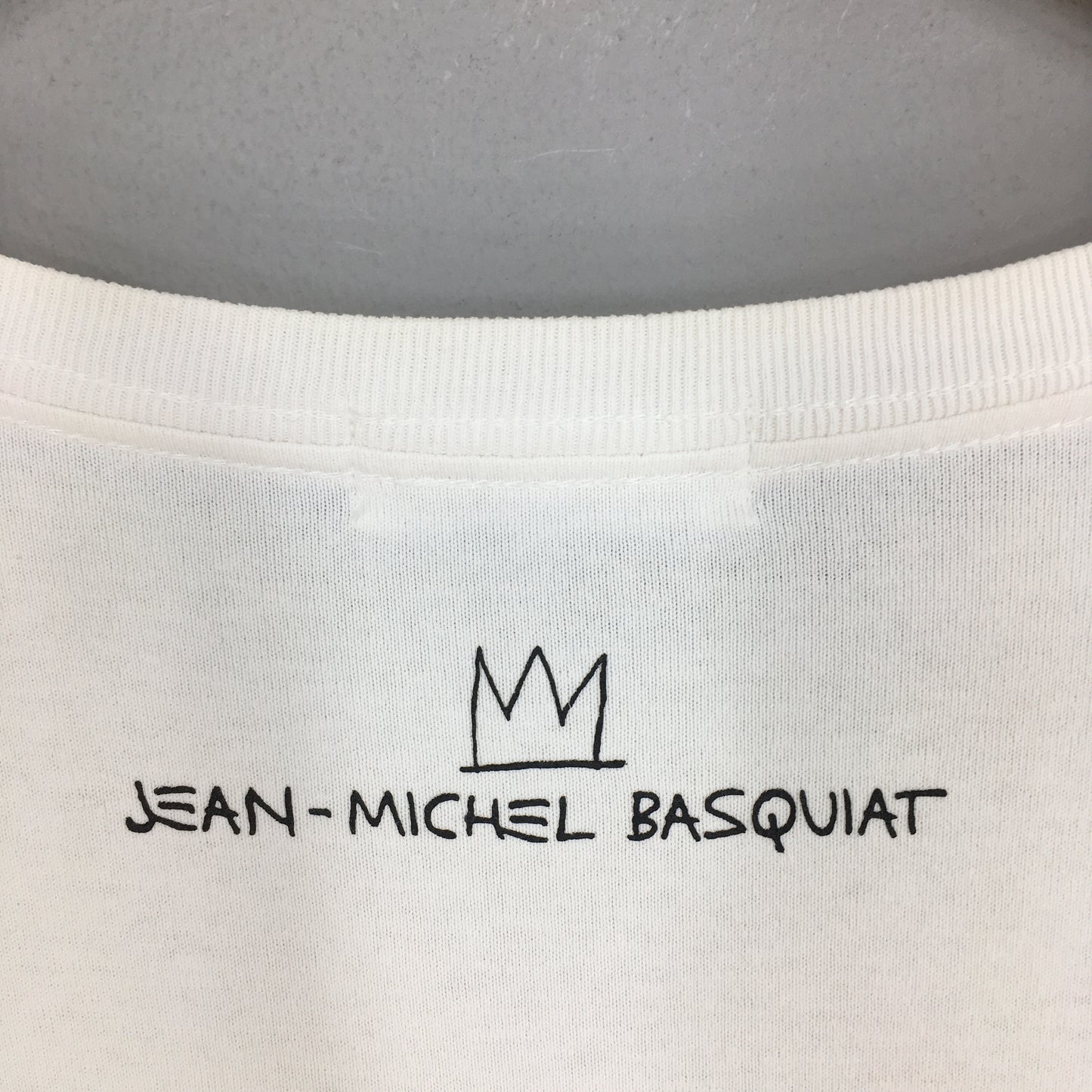 Jean Michel Basquiat MCVII King Pop Art T shirt XLarge