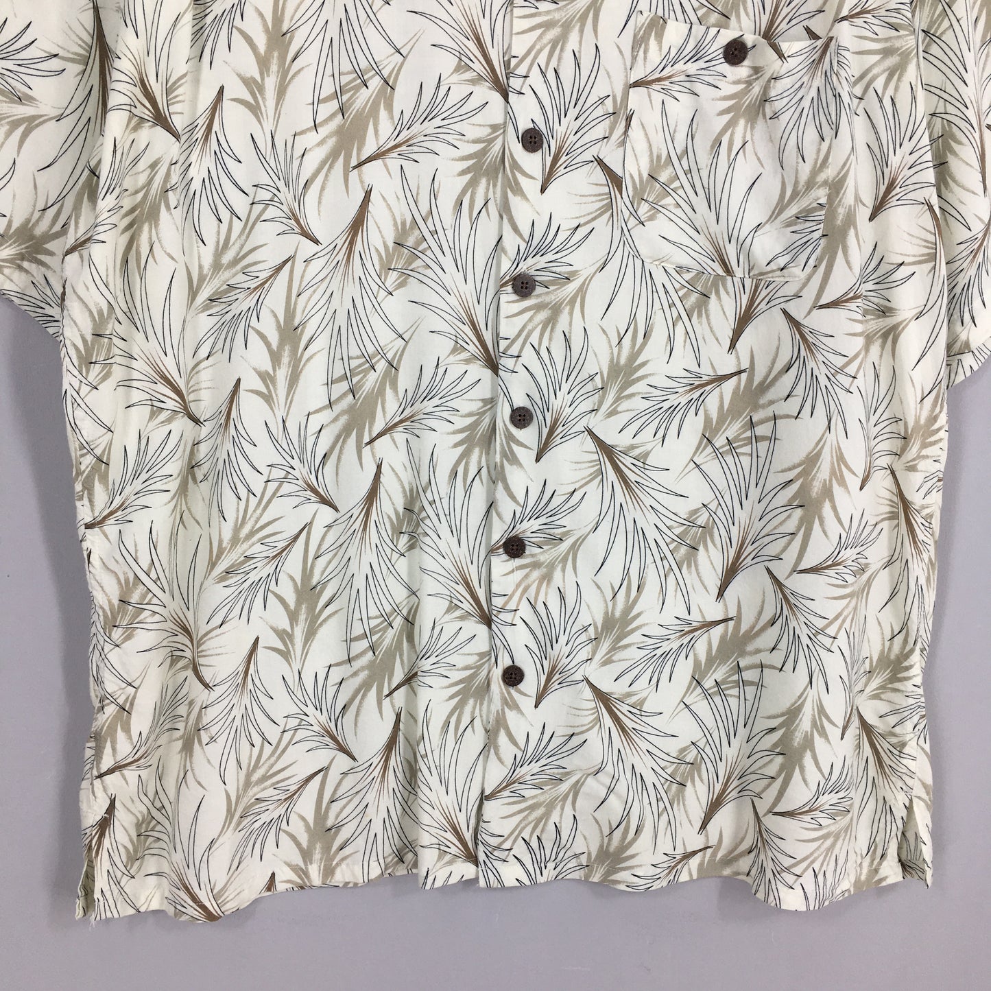 Hawaiian Aloha Tropical Rayon Shirt XLarge