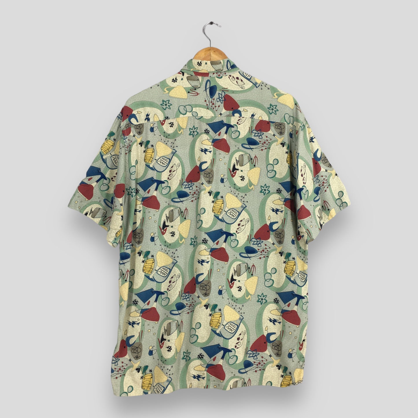 Campia Moda Aloha Wear Rayon Shirt Medium