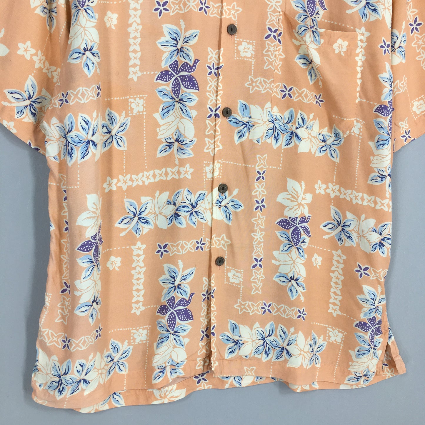 Hawaiian Hibiscus Flower Tropical Hawaii Shirt Medium