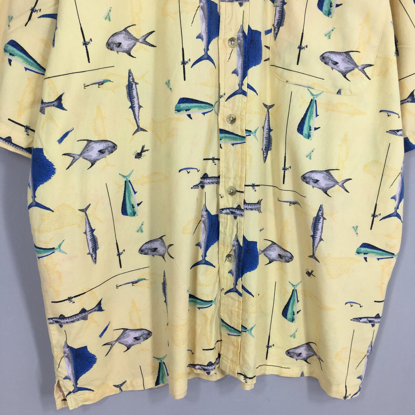 Vintage Columbia Hawaiian Shirt XLarge