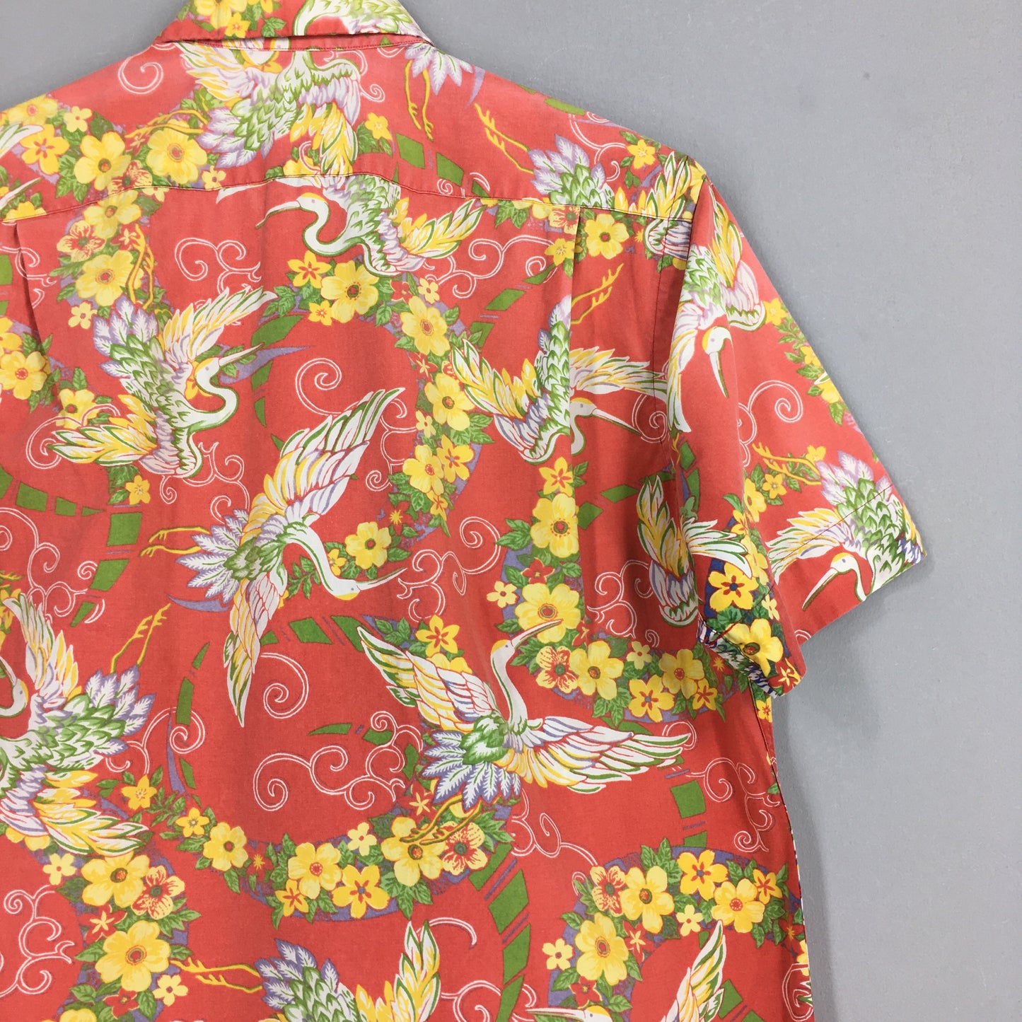 Vintage Polo Ralph Lauren Floral Hawaiian Shirt Small