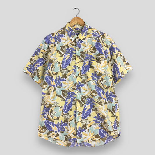 LL Bean Hawaii Aloha Flower Shirt Medium