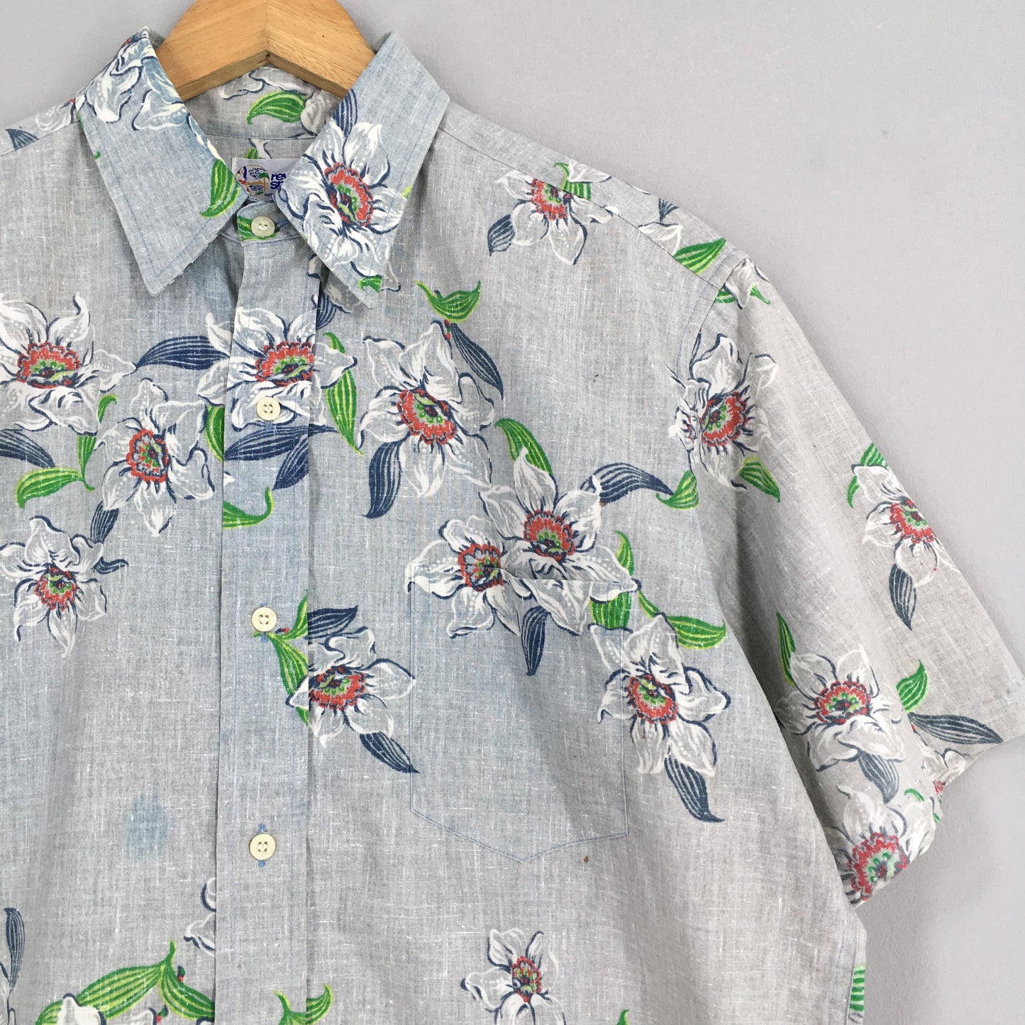 Reyn Spooner Hawaiian Traditionals Tropical Shirt XLarge