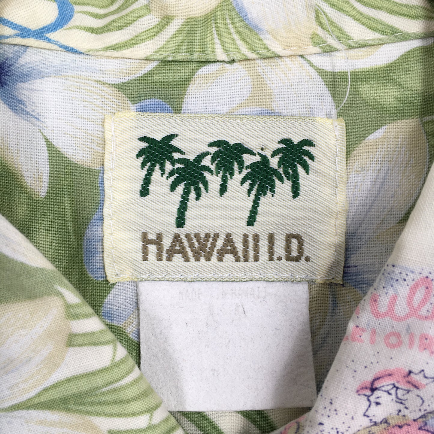 Hawaiian Pineapples Aloha Tropical Shirt Medium