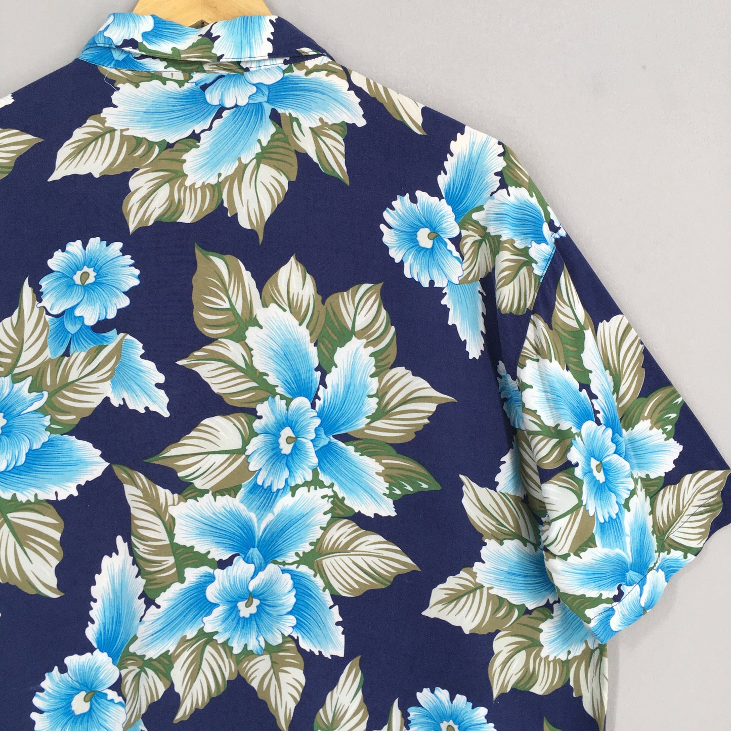 Aloha Wear Floral Rayon Shirt Medium