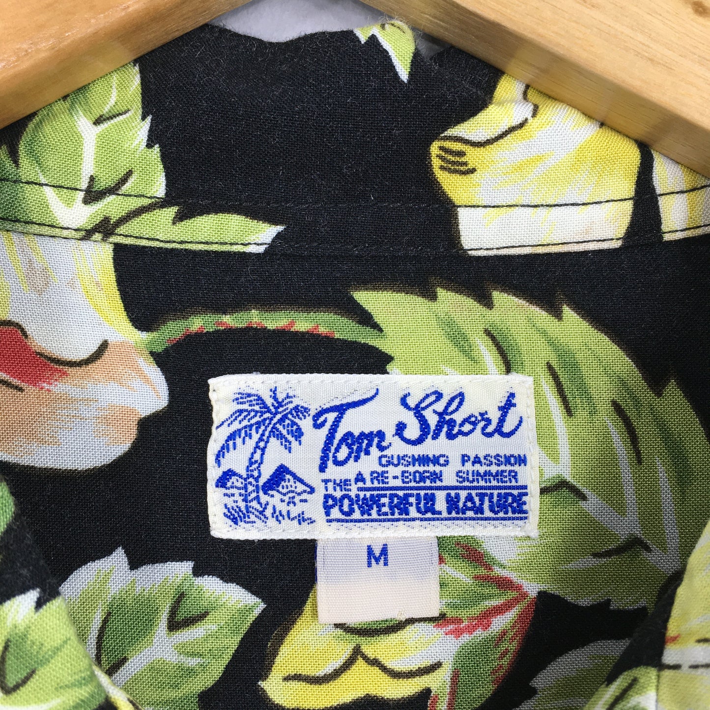 Tom Short Hawaiian Hibiscus Flower Tropical Hawaii Shirt