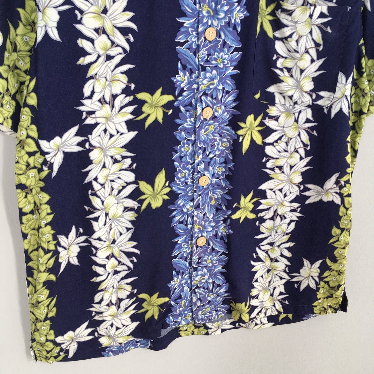 Patina Floral Hawaii Summer Wear Shirt Large