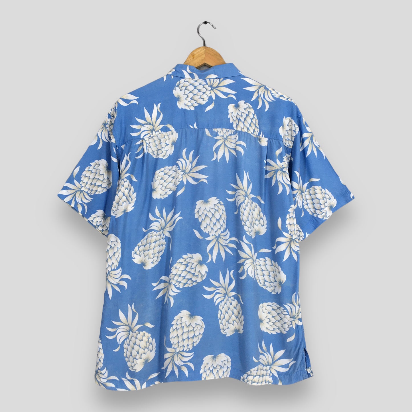 Hawaiian Pineapples Aloha Tropical Shirt Large