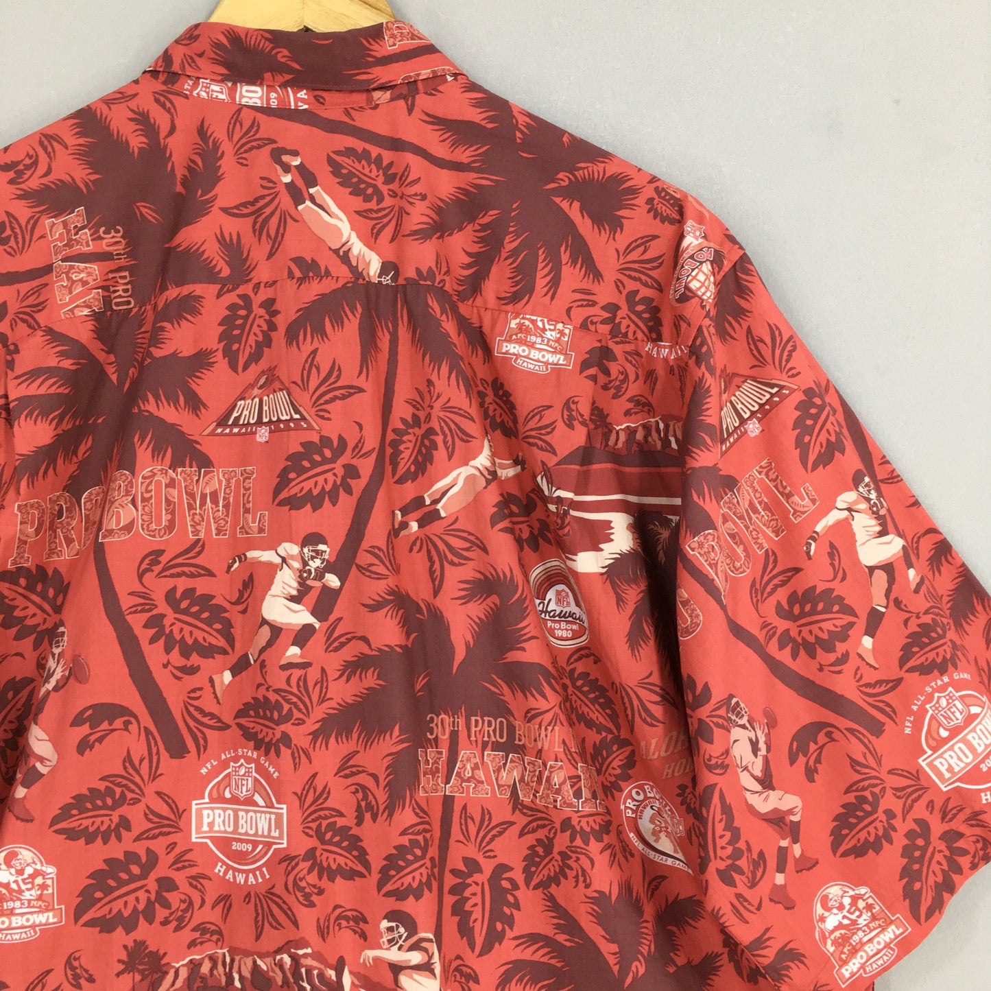 Reyn Spooner NFL Pro Bowl Hawaii Aloha Shirt Large