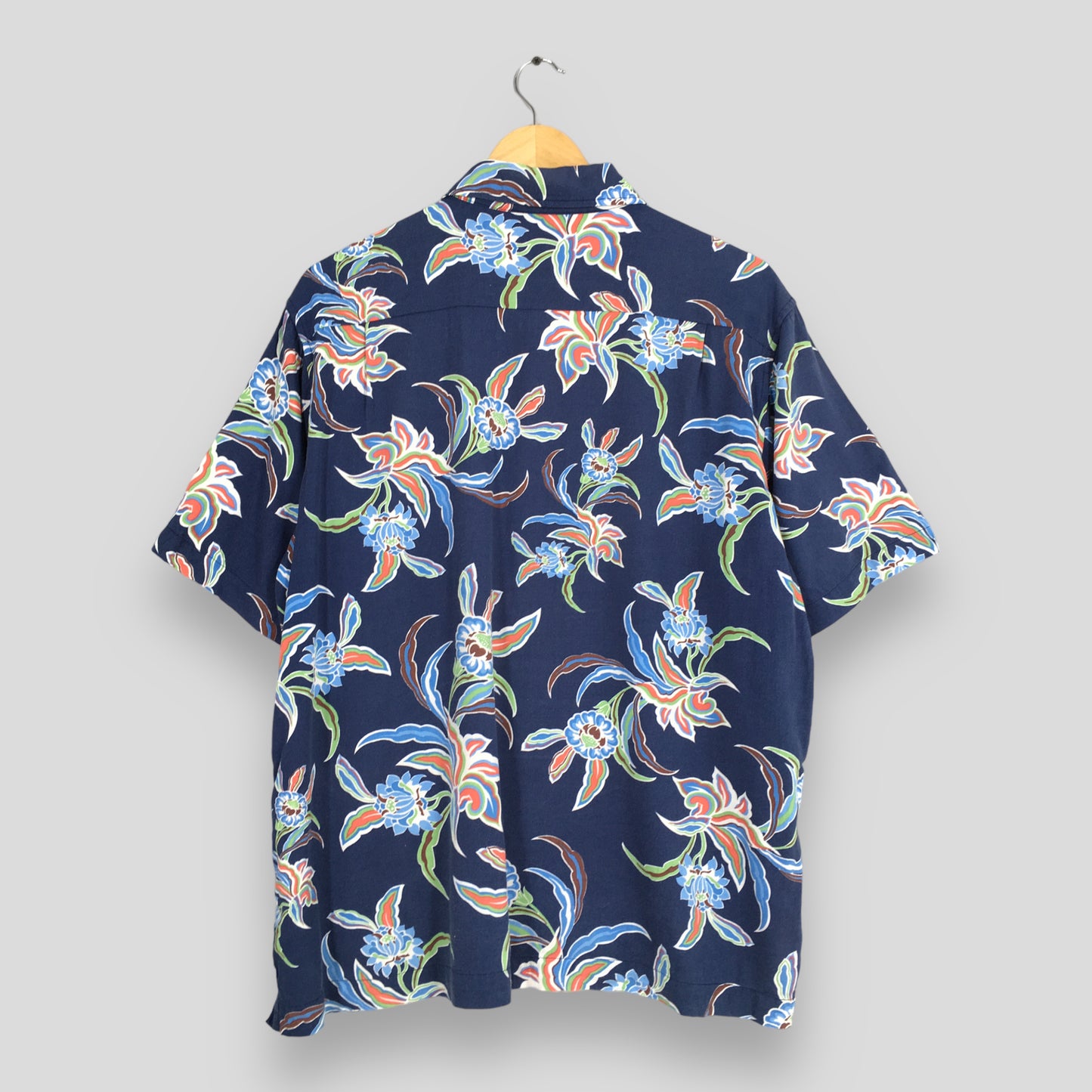 Reyn Spooner Hawaiian Traditionals Tropical Shirt Large