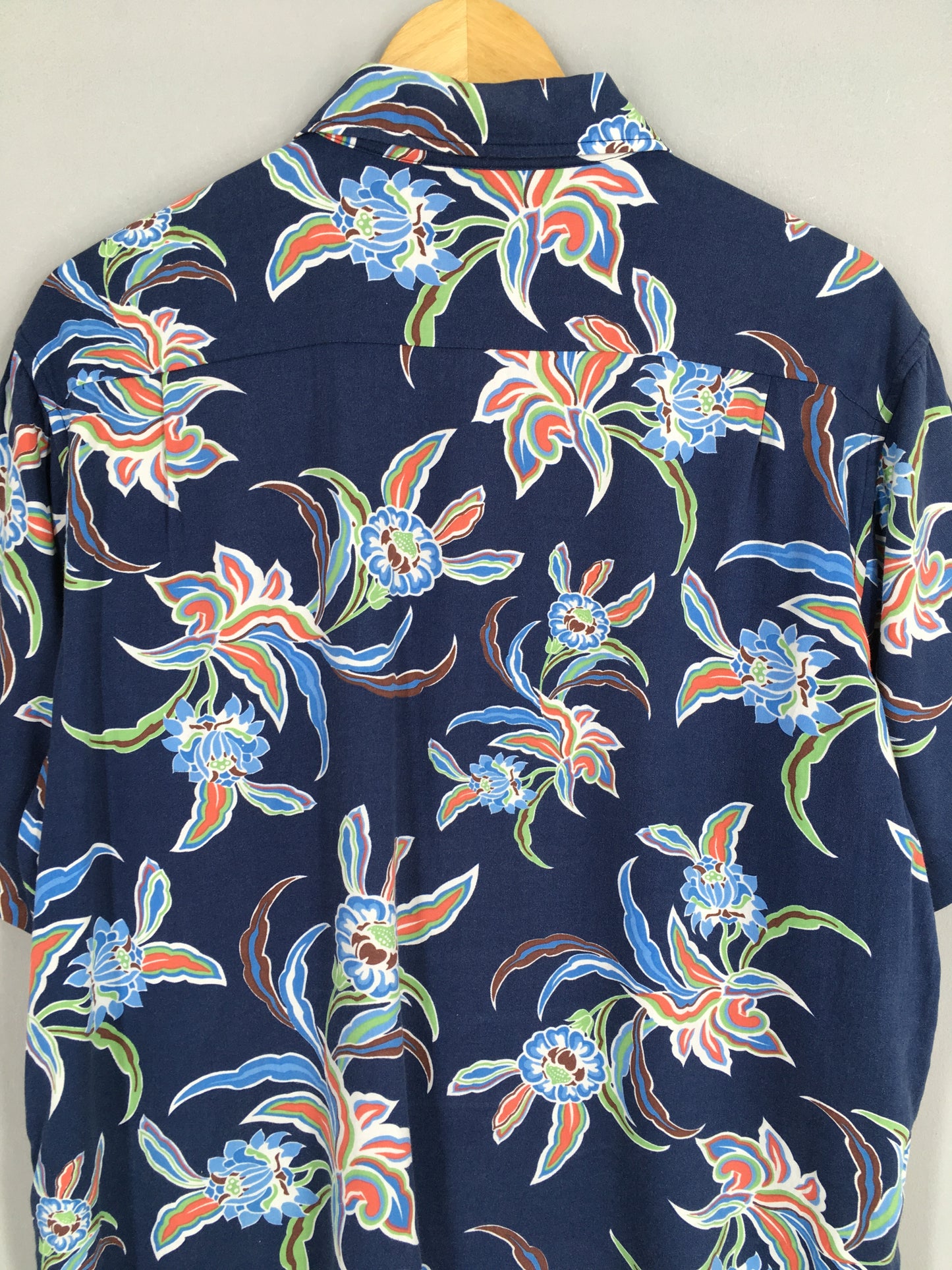 Reyn Spooner Hawaiian Traditionals Tropical Shirt Large