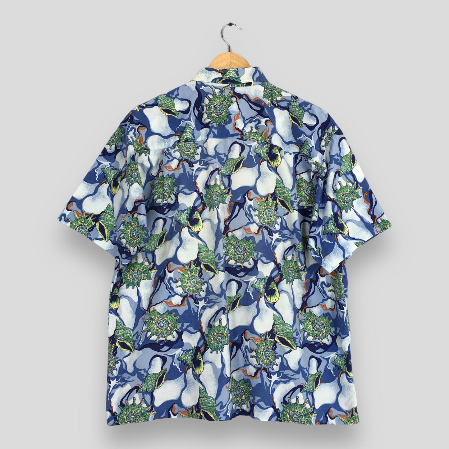 Hawaii Aloha Snail Sea Life Cotton Shirt