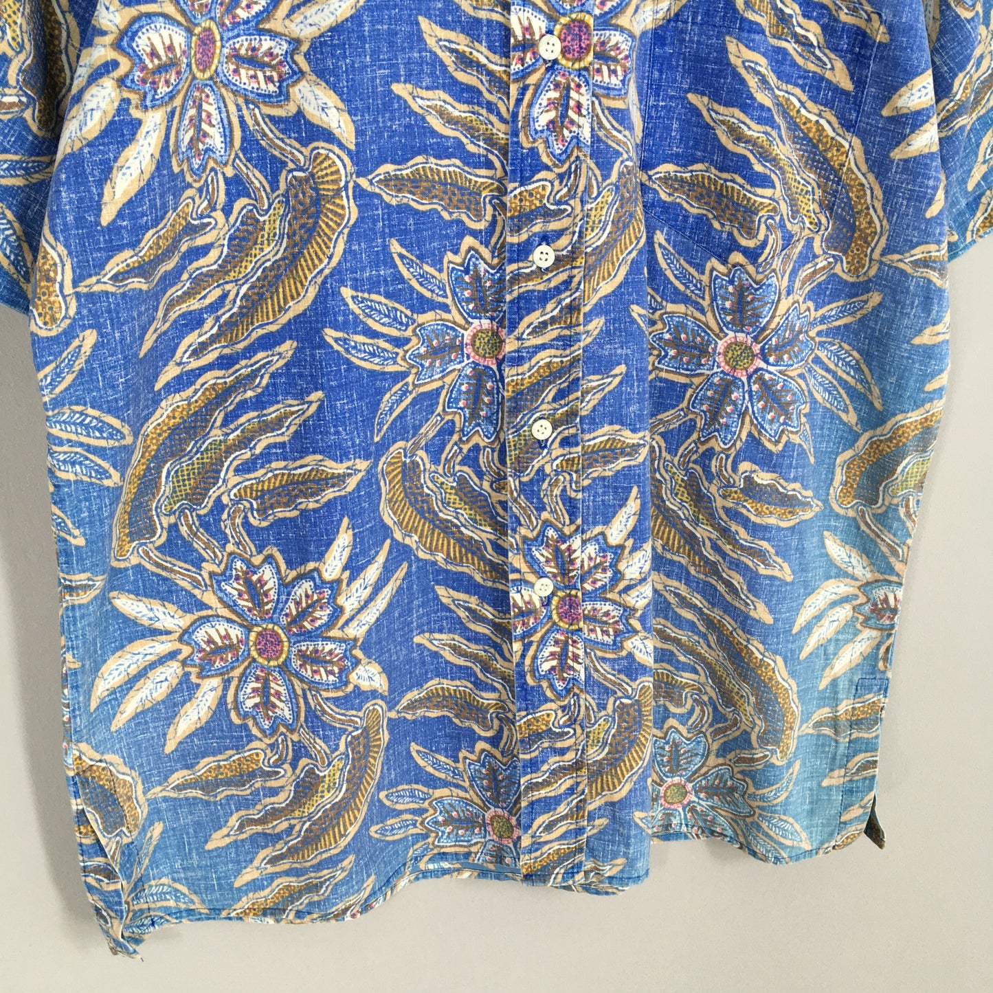 Hawaii Reyn Spooner Floral Aloha Shirt Large