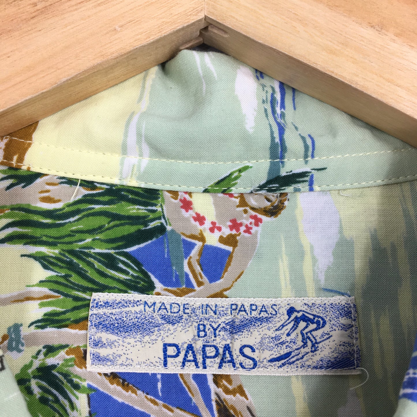 Hawaiian Papas Big Ship Tropical Shirt Large