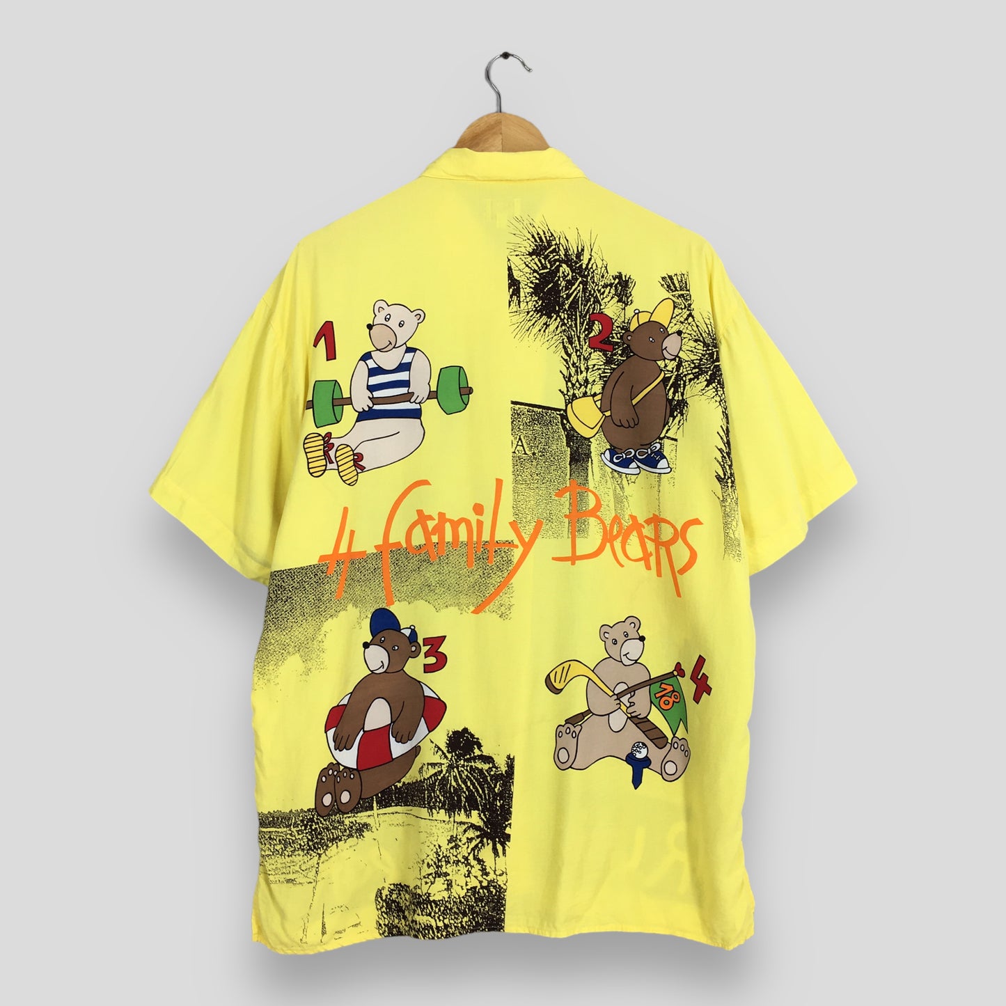 Jean Charles Castelbajac Family Bear Pop Art Universe Bear Shirt